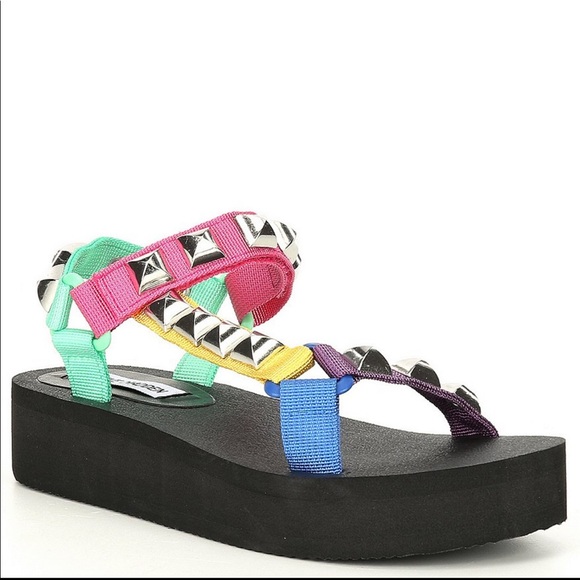 Steve Madden Shoes - Steve Madden Studded Platform Sandals